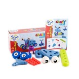 Set constructie Crazy cars, Gigo