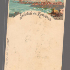 CPIB 20958 CARTE POSTALA - SALUTARI DIN ROMANIA, EDITURA INST ARTE CAROL GOBL