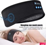 BENTITA SPORT CU CASTI, BLUETOOTH V5.0 neagra, Casti Over Ear