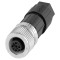 Conector M12 mamă 5 pini, push-lock
