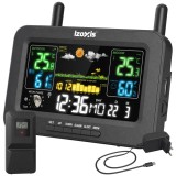 Statie meteo wireless Izoxis cu senzor exterior si ecran color