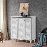 Cumpara ieftin Dulap pentru &icirc;ncaltaminte Santo pentru 16 perechi, Alb, Lemn, 89.5x34.5x91.5 cm.