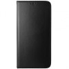 Husa tip carte cu stand Smart Magnetic neagra pentru Samsung Galaxy S25+