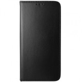 Husa tip carte cu stand Smart Magnetic neagra pentru Samsung Galaxy S25+