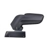 Cotiera ArmCik S4 pentru Dacia Logan 2004-2012, Mpv, Pick Up, Van, Sandero 2008-2012, Elektr 2005-, rabatabila cu capac culisabil, Negru