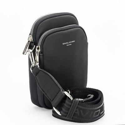 Borseta neagra crossbody David Jones Paris CM6906 M0 foto