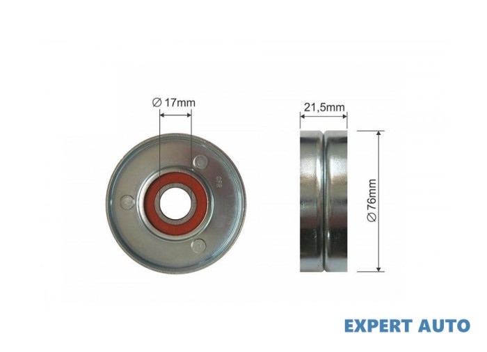 Rola ghidaj curea transmisie Volkswagen Golf 3 (1991-1998)[1H1] #1