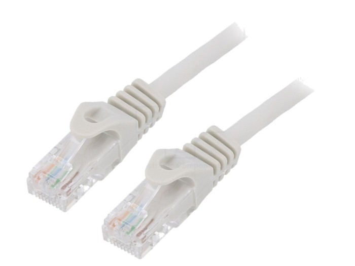 Cablu Patch U/UTP Cat6 5m Gri