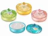 Set 4 lumanari parfumate in borcan &Oslash; 13 cm x 9 H
