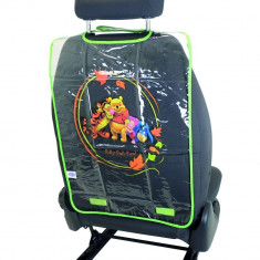 Protectie spatar scaun auto pentru copii Winnie Pooh, 68x44.5cm foto