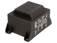 Transformator &icirc;ncapsulat 20VA 230VAC 15V 667mA PCB