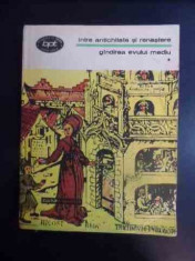 Gandirea Evului Mediu - Intre Antichitate Si Renastere Vol I - Nicolaus Cusanus ,542728 foto