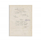 Cincinat Pavelescu, catren-manuscris dedicat generalului Condeescu, 1930