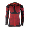 BLUZA DE CORP TERMOACTIVA / NEGRU-ROSU - S/M