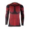 BLUZA DE CORP TERMOACTIVA / NEGRU-ROSU - S/M
