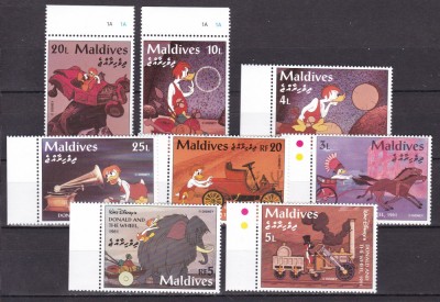 Maldive 1995 Disney MI 2319-2326 MNH foto