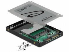 Cititor de carduri 2.5&quot; pentru carduri de memorie CFast, Delock 91750