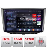 Navigatie Suzuki Kizashi 2009-2015 Edotec Kit-KIZASHI 8 core QLED 2K 16+512 360 Android Waze USB Navigatie Internet Youtube Radio CarStore Technology