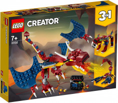 LEGO CREATOR DRAGON DE FOC 31102 foto