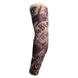 Manșon Brat Tatuaj Temporar Textil 3D Elastic Fake CRT Baieti Fete
