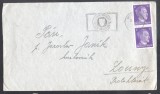 Germany REICH 1942 Postal History Rare Cover Vienna to Lonny Protectorate D.675