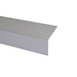 Profil aluminiu pentru treapta, cu surub, SET A32 argintiu, 42 x 65 mm, 2.7 m