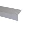 Profil aluminiu pentru treapta, cu surub, SET A32 argintiu, 42 x 65 mm, 2.7 m