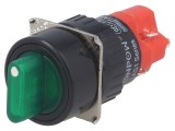 Comutator rotativ SPST-NO/SPST-NC 3A/220VAC 2A/24VDC