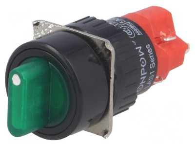 Comutator rotativ SPST-NO/SPST-NC 3A/220VAC 2A/24VDC foto