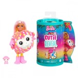 Cumpara ieftin Papusa Chelsea, Barbie, Cutie Reveal, Maimutica, 7 surprize, HKR14