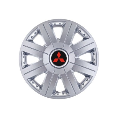 Set 4 capace roti Cosmos cromat R15, pentru gama auto Mitsubishi foto