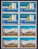 ✅ RO 1975 LP 899 " Ziua marcii postale romanesti ", serie in bloc de 4 , MNH, Nestampilat