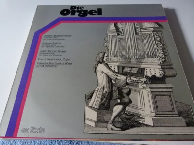 Salieri, Vanhal -orga, vinil foto