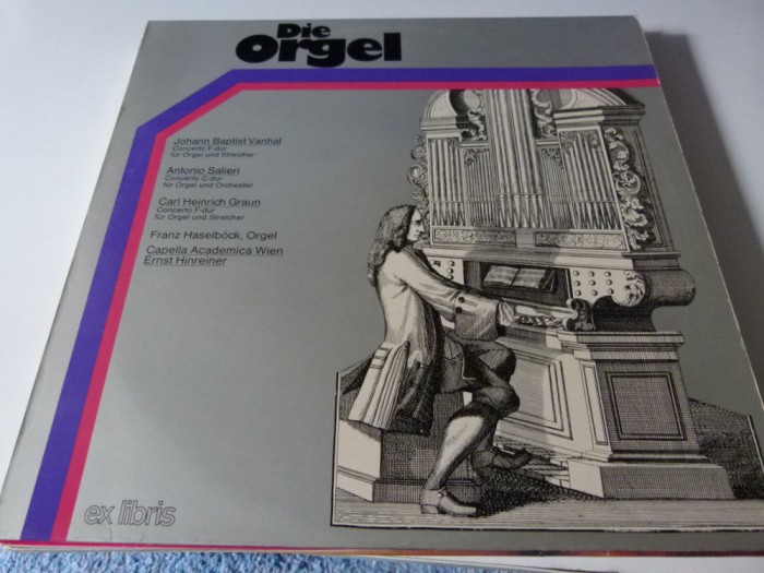 Salieri, Vanhal -orga, vinil