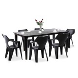 Cumpara ieftin Set de mobilier de grădină Fuante grafit