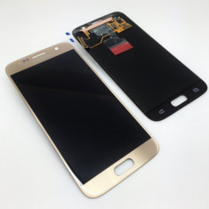 Display lcd cu touchscreen samsung galaxy s7 g930 gold original foto