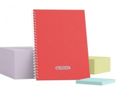 Agenda nedatata, A5, spira dubla, 206 pagini, coperta PP, Herlitz foto