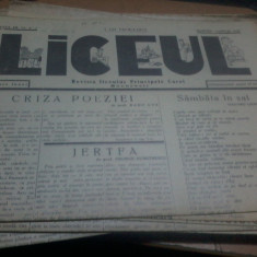 Liceul anul III nr. 4-5 mar-apr 1937 Criza poeziei de Radu Gyr