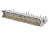 Soclu DIN 41612 Tip F Tată 32 PIN THT Aurit 90&deg;