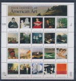 USA 1998-COALA CU 20 TIMBRE NESTAMPILATE -ARTA CONTEMPORANA AMERICANA MNH