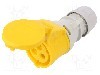 Conector alimentare AC, IEC 60309, IP44, 16A, 110V AC, 3 pini, PCE - 213-4