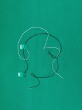 Toshiba Satellite A350D-209 Antena WiFi Alb + Negru SWAP