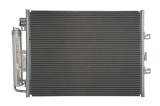 Condensator / Radiator aer conditionat RENAULT TWINGO II (CN0_) (2007 - Prezent) THERMOTEC KTT110396