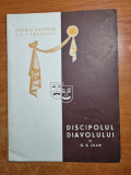 Teatrul national caragiale 1959-1960-discipolul diavolului-geo barton,f.piersic