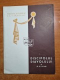 Teatrul national caragiale 1959-1960-discipolul diavolului-geo barton,f.piersic