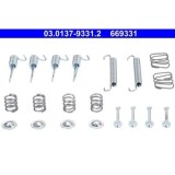 ATE set accesorii, saboti frana parcare