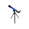 Telescop educational cu trepied 20 x 30 x 40 zoom, albastru
