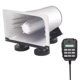 Cumpara ieftin Megafon Auto 12V Profesional 40W cu Bluetooth, USB, Sirena, Amplificare 1000M, Inregistrare