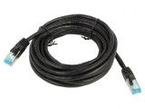 Patch cord F/UTP Cat5e 5m Negru, Vention