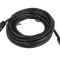 Patch cord F/UTP Cat5e 5m Negru